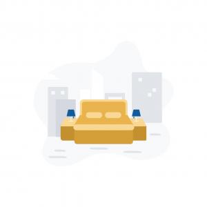 Standard King Room with Roll-in Shower - Accessible/Non-Smoking